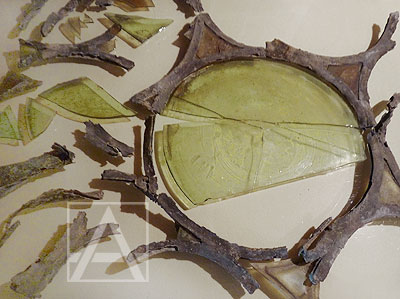 Reste alter Butzenscheiben