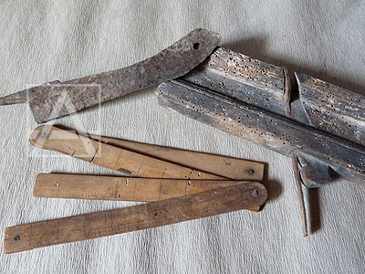 Ein echter Zoll(!)-Stock